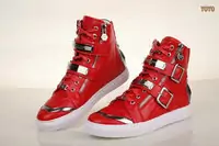 philipp plein high top sneakers chaussures high-top red